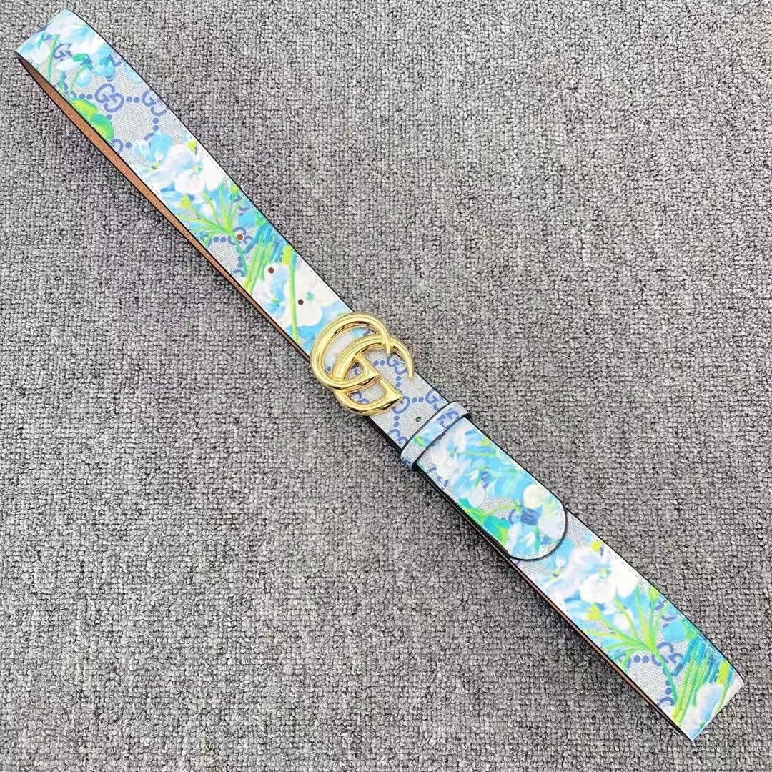 3 colors luxury letter graffiti belt