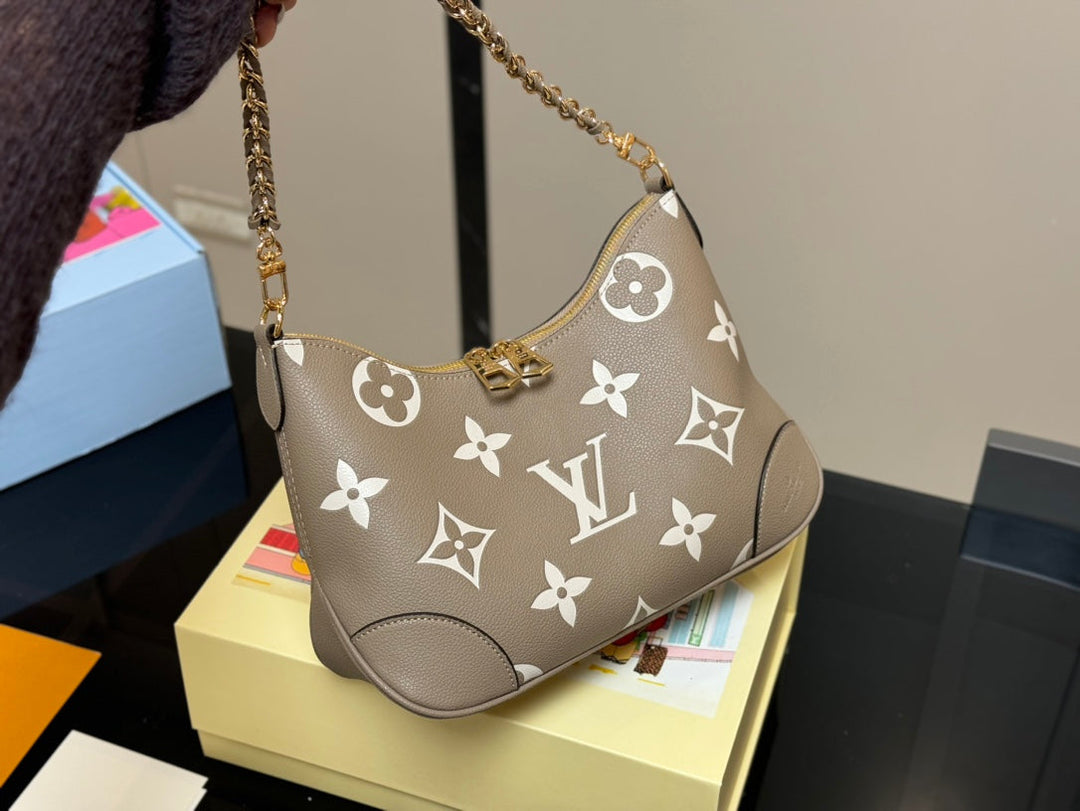 2 Colors - Classic Pattern Gradient Messenger Bag