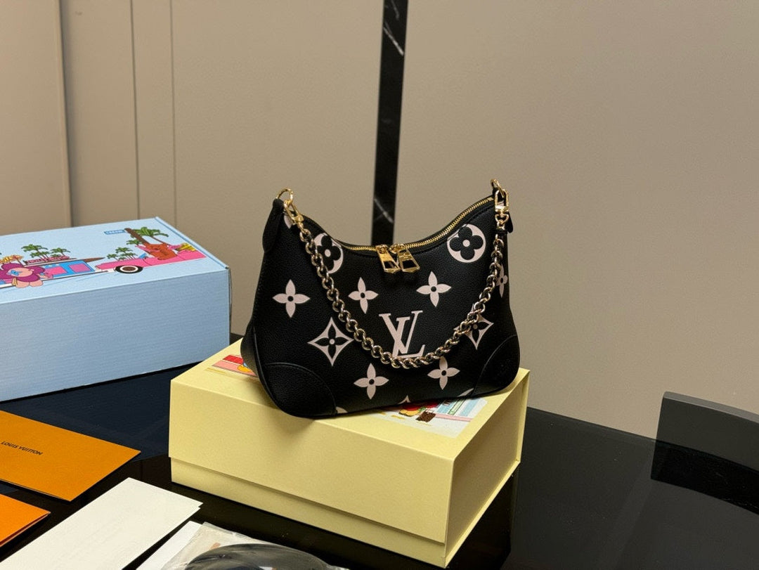 2 Colors - Classic Pattern Gradient Messenger Bag