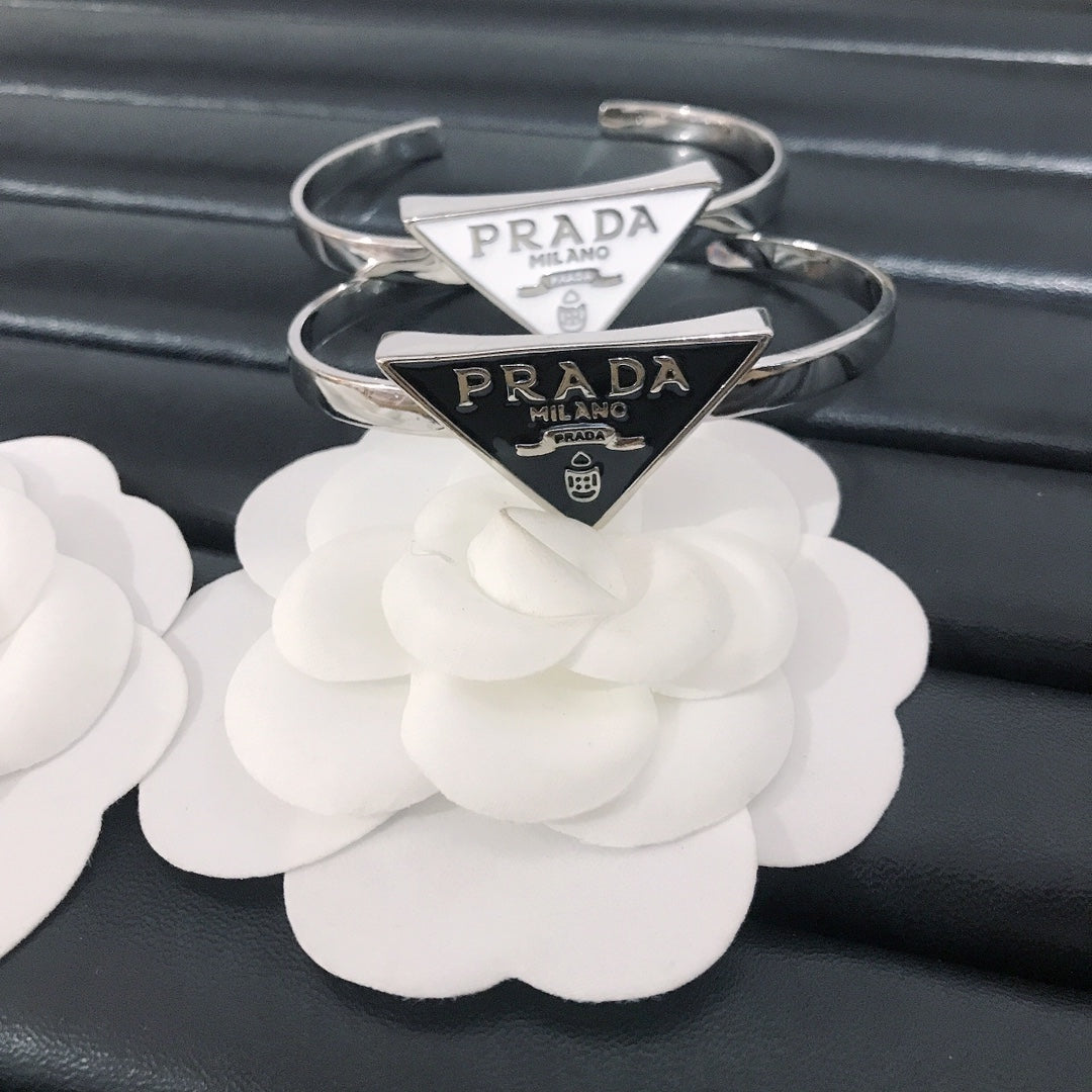 Two Color Open Triangle Tag - Bracelet