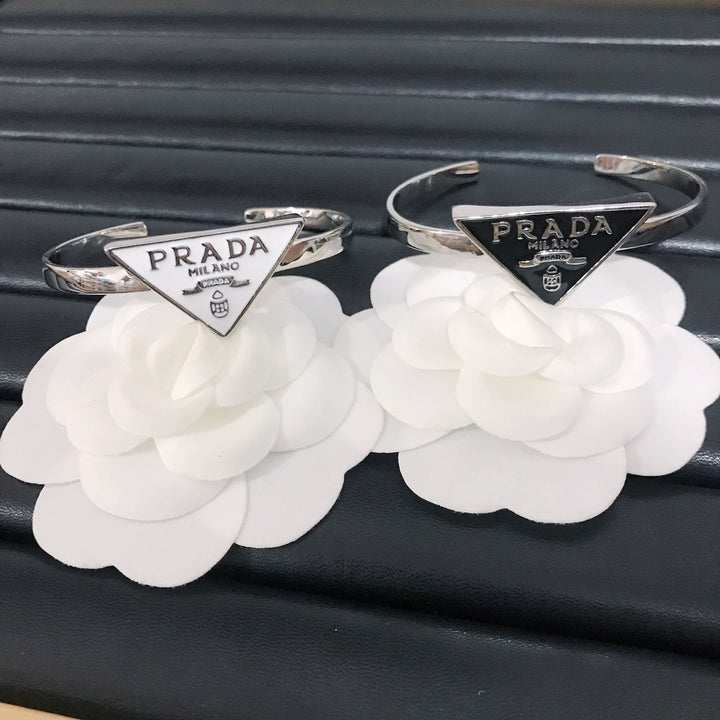 Two Color Open Triangle Tag - Bracelet