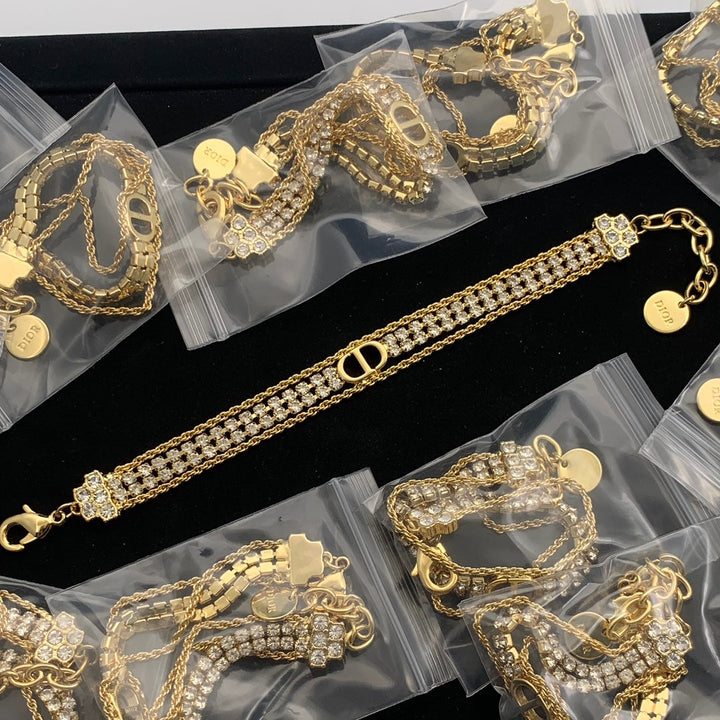 Fashion CD full diamond bracelet