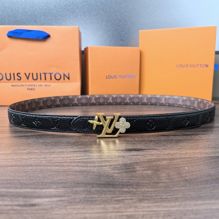 2 Color Clover Women's Belts