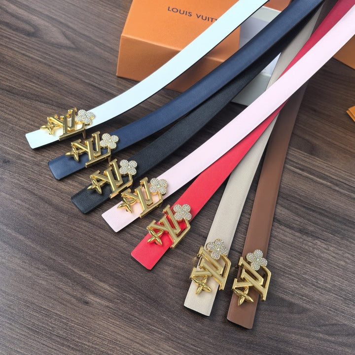 7 Color Clover Women's Belt