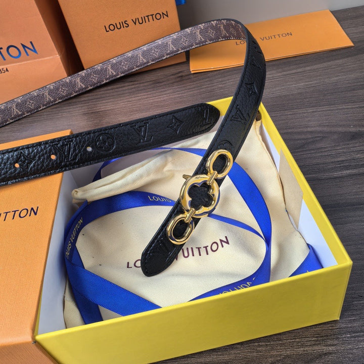 2 Color Clover Doodle Women's Belt