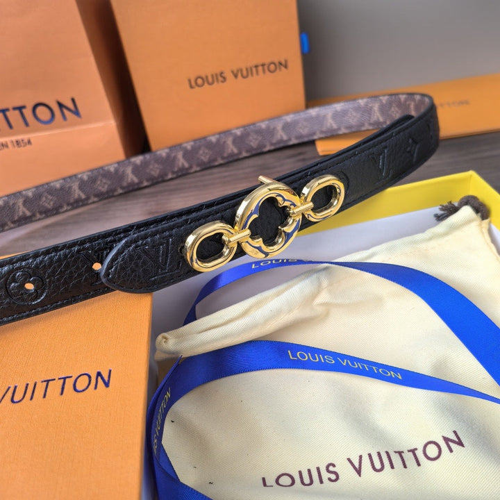 2 Color Clover Doodle Women's Belt