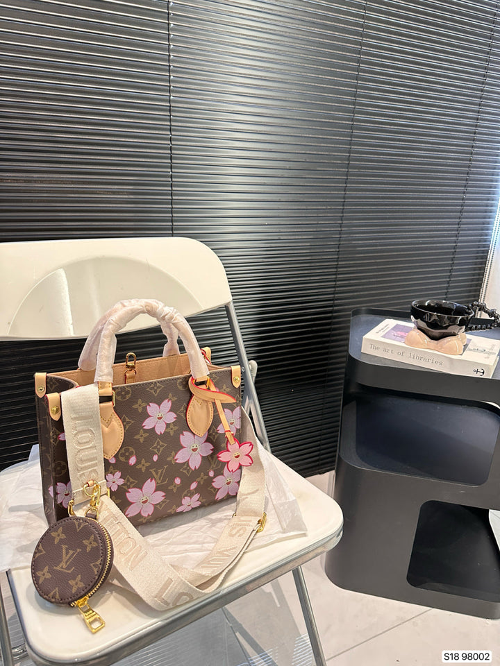 Deluxe Clover Embossed Tote Bag