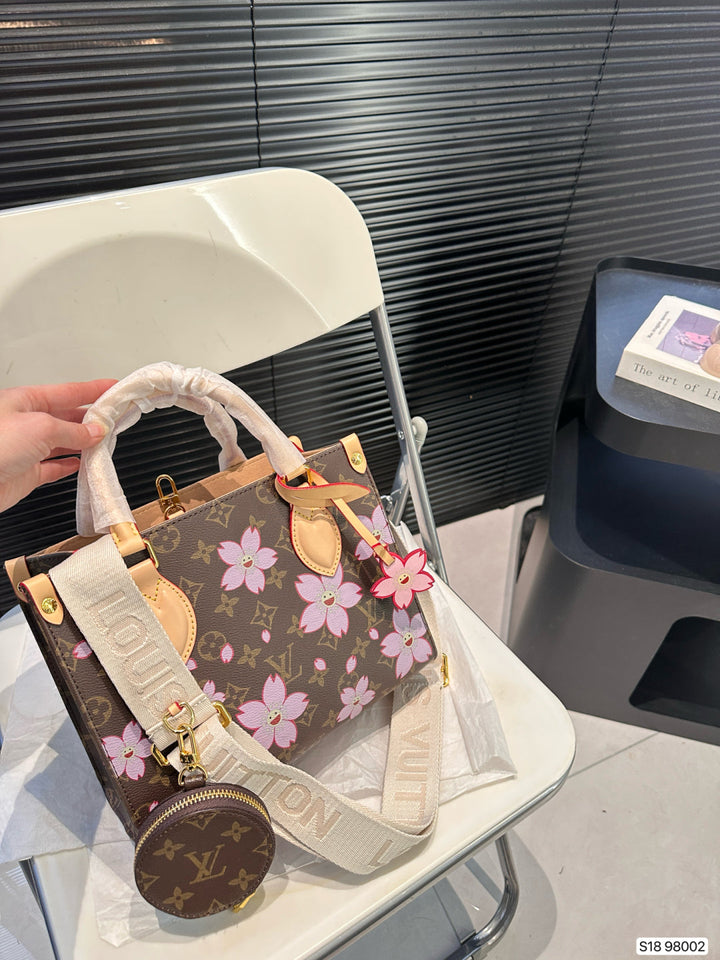 Deluxe Clover Embossed Tote Bag