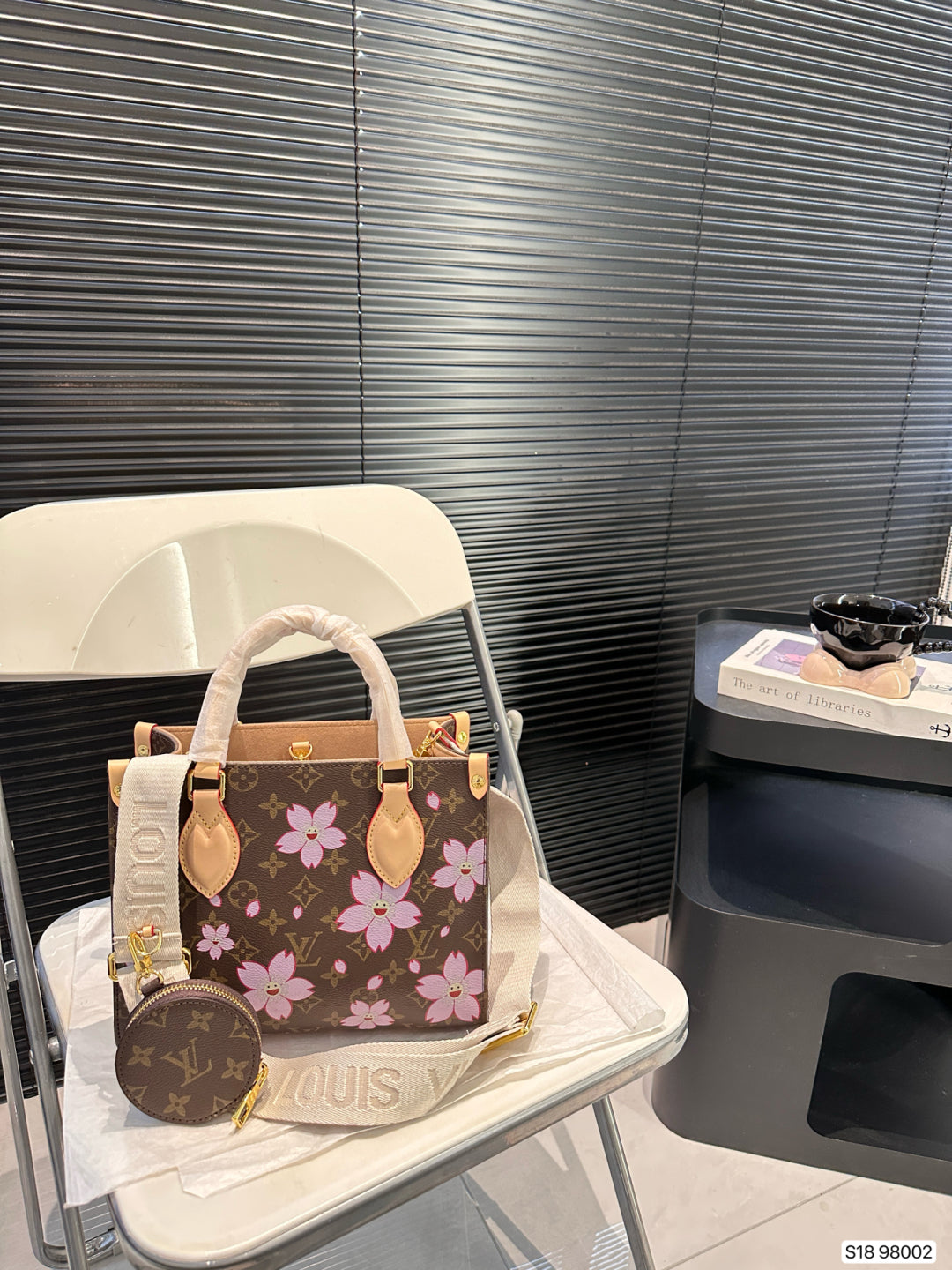 Deluxe Clover Embossed Tote Bag