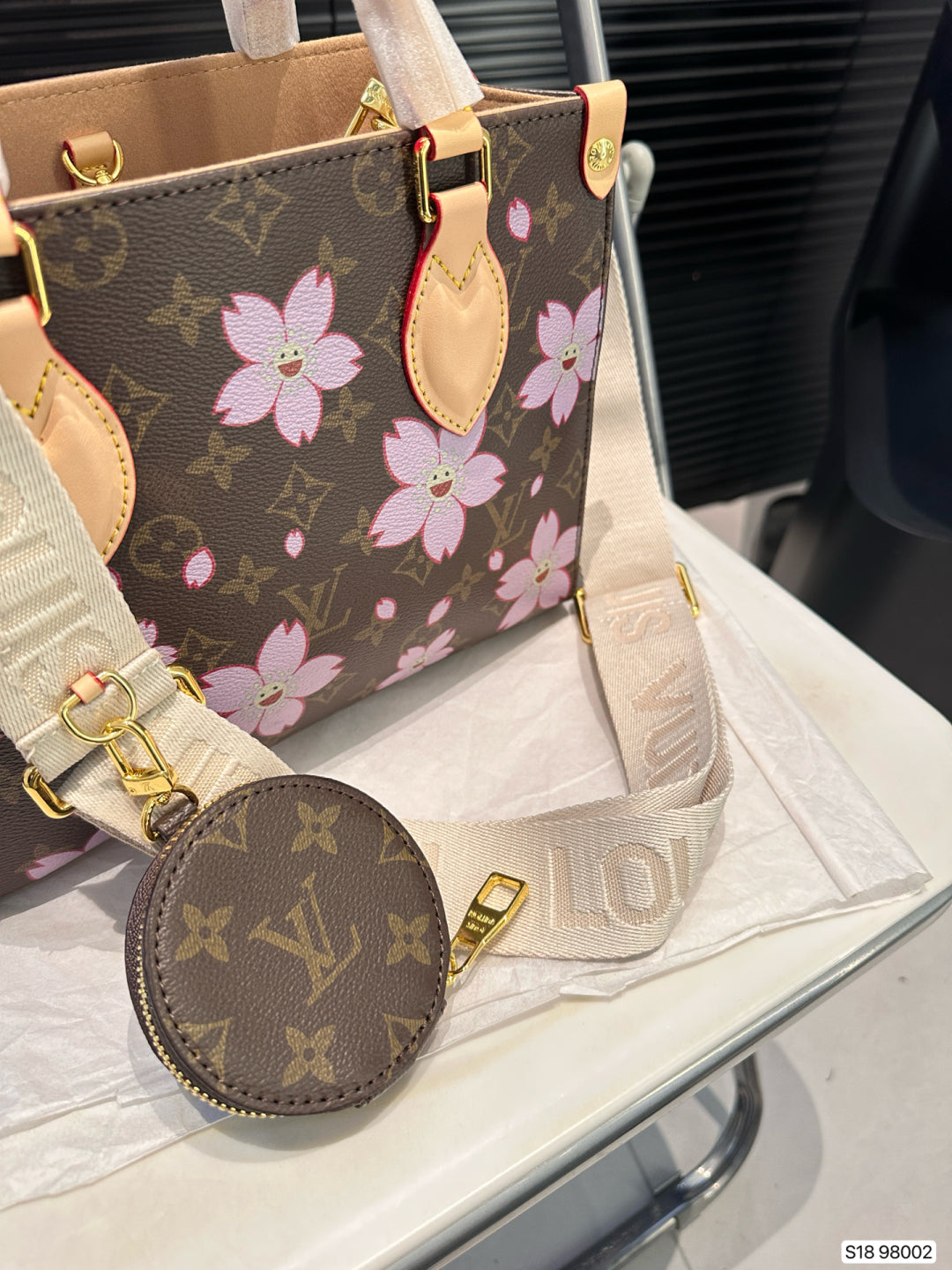 Deluxe Clover Embossed Tote Bag