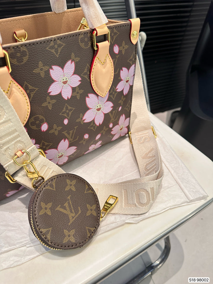 Deluxe Clover Embossed Tote Bag