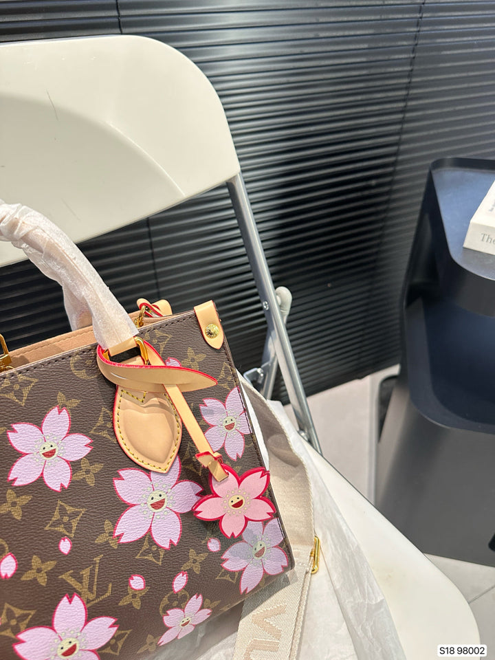 Deluxe Clover Embossed Tote Bag