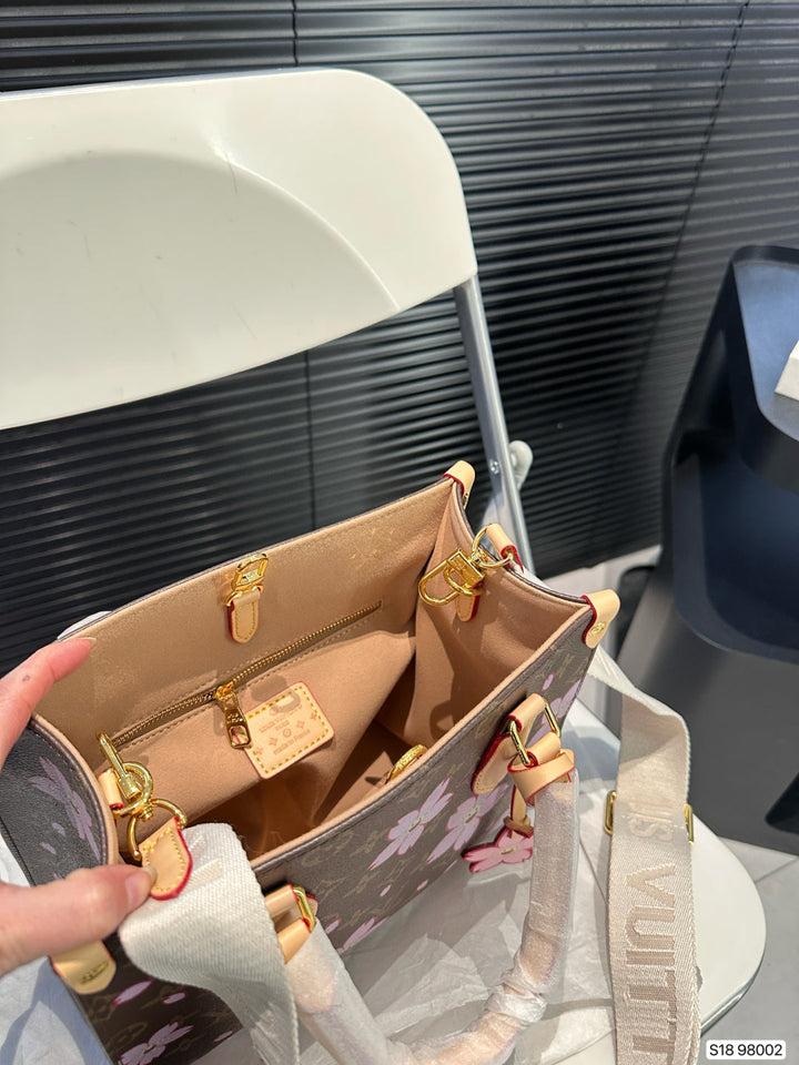 Deluxe Clover Embossed Tote Bag