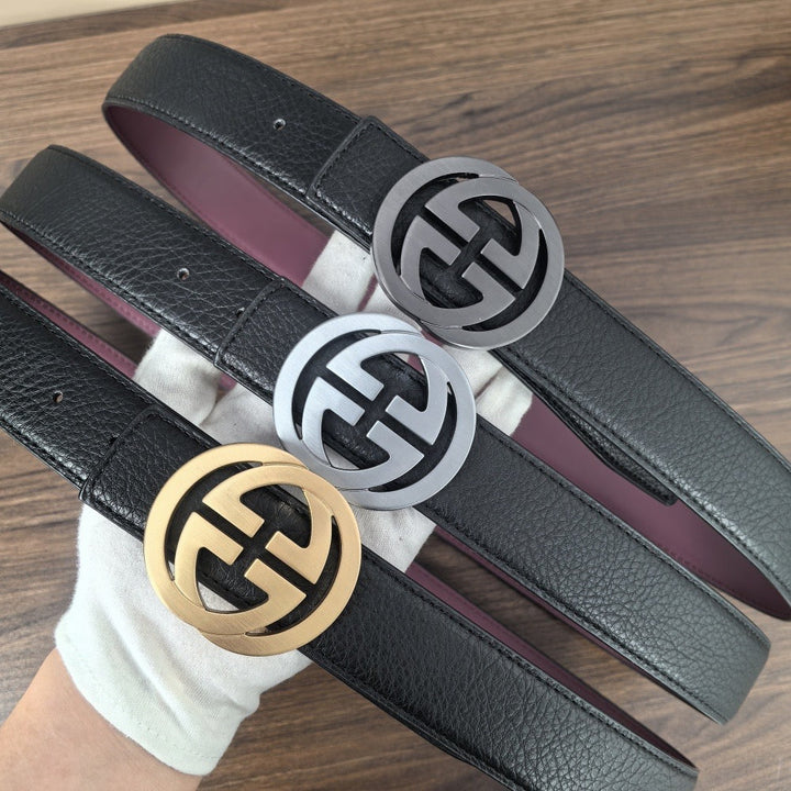 3 colors GG fashion cowhide belt