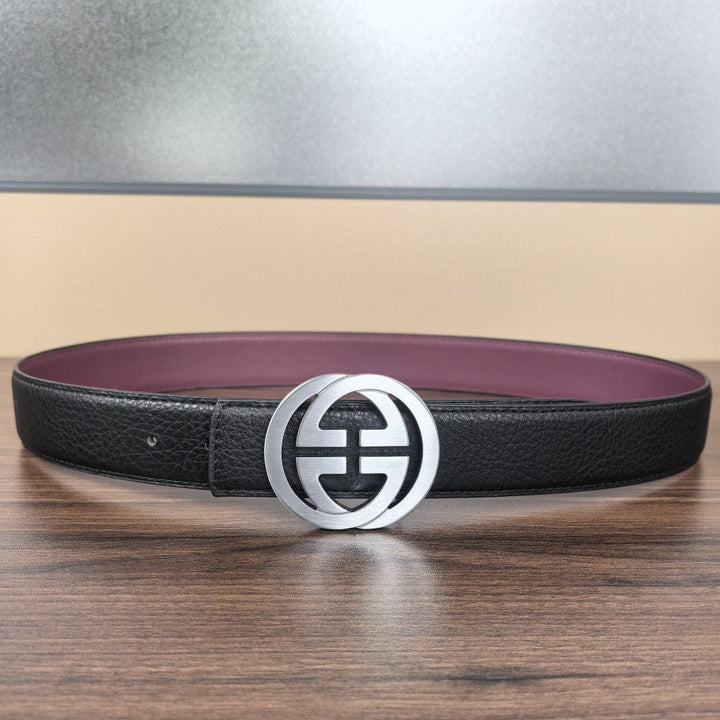 3 colors GG fashion cowhide belt
