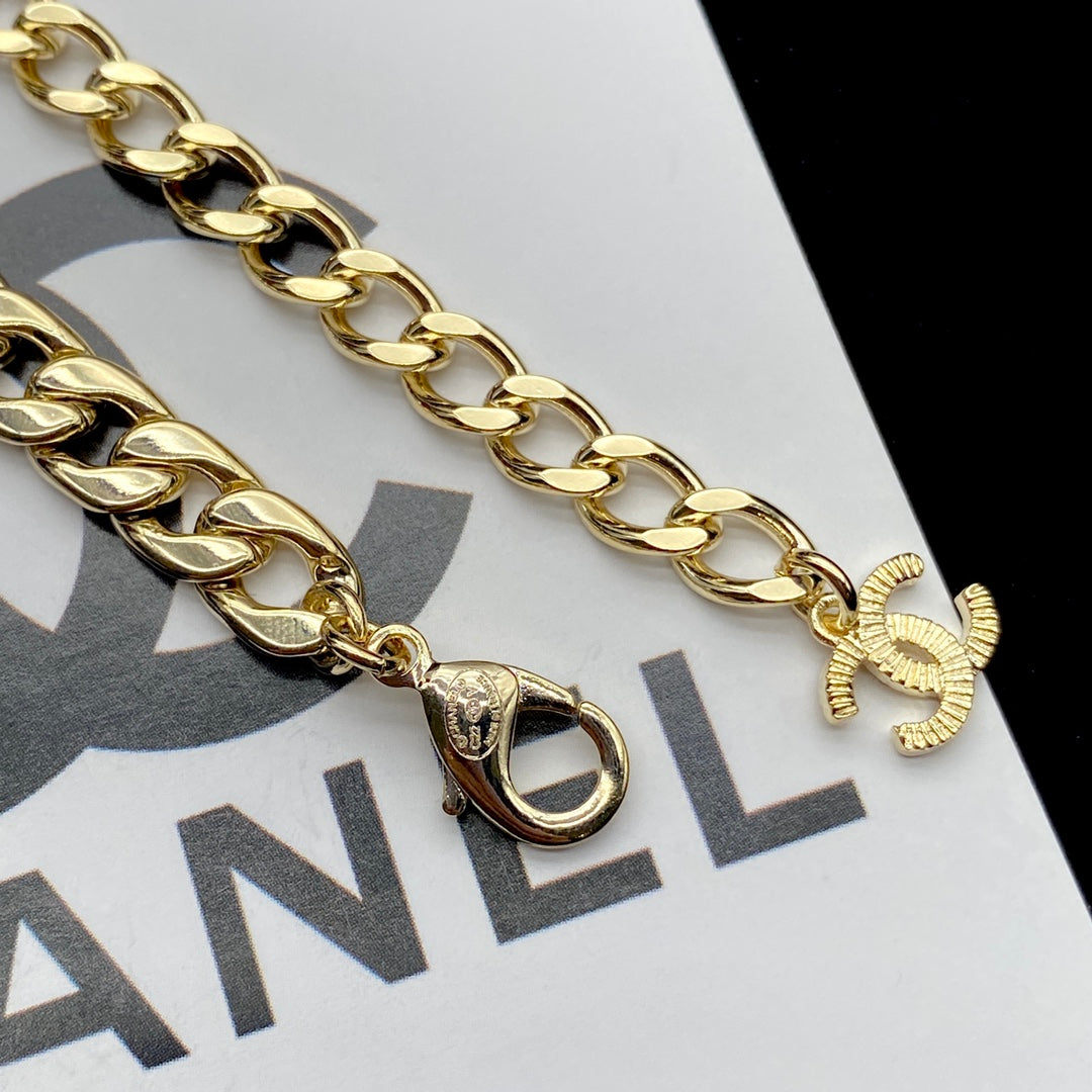 Classic Double C Perfume Bottle Necklace