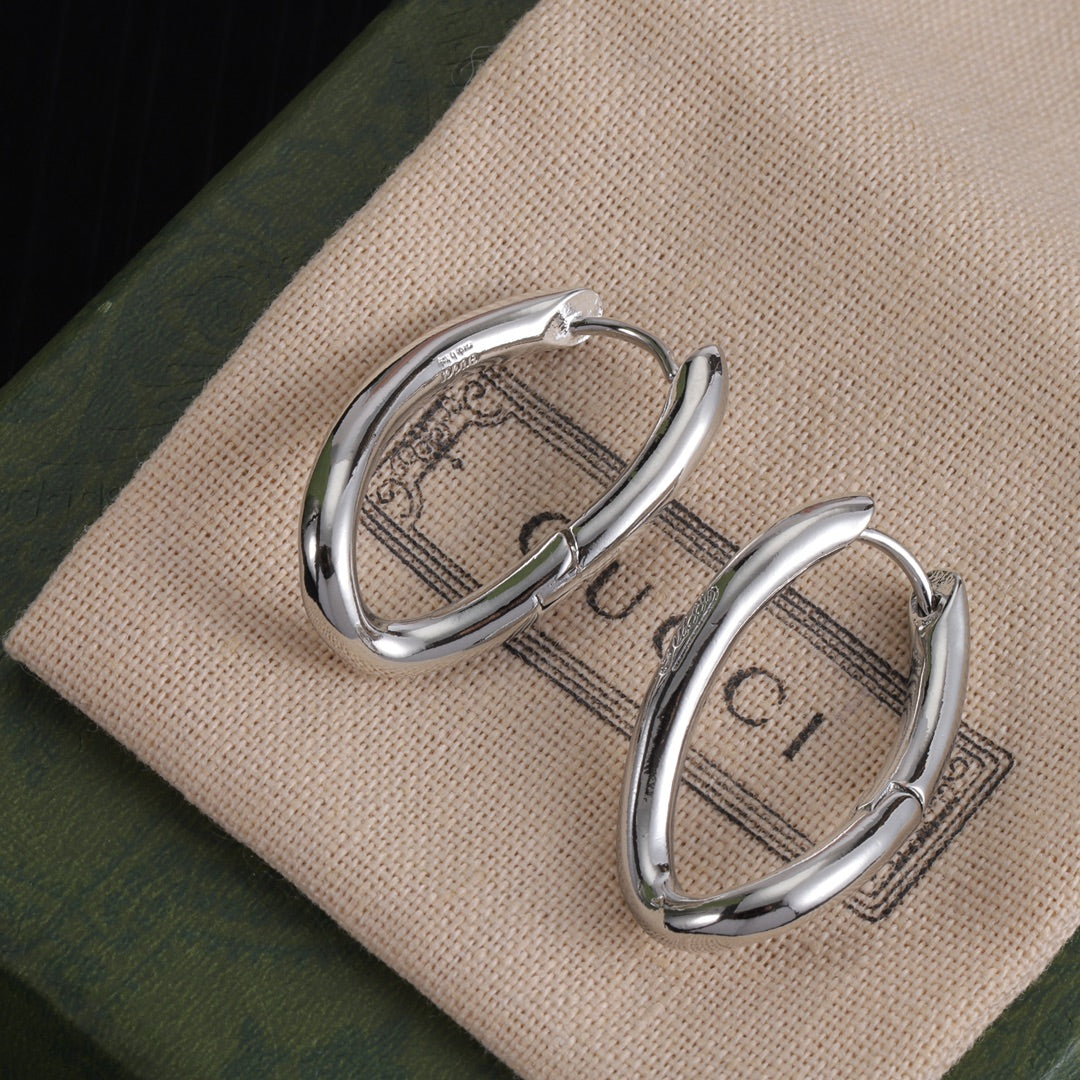 Two Color Twisted Irregular Earrings