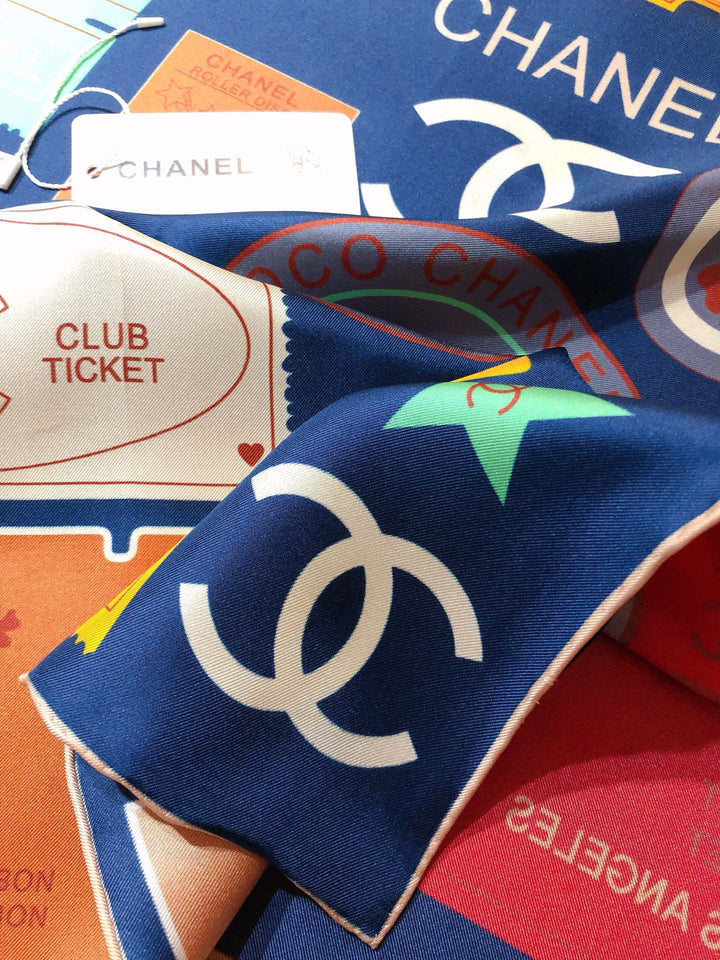 Classic CC Multi-Element Printed Square Towel
