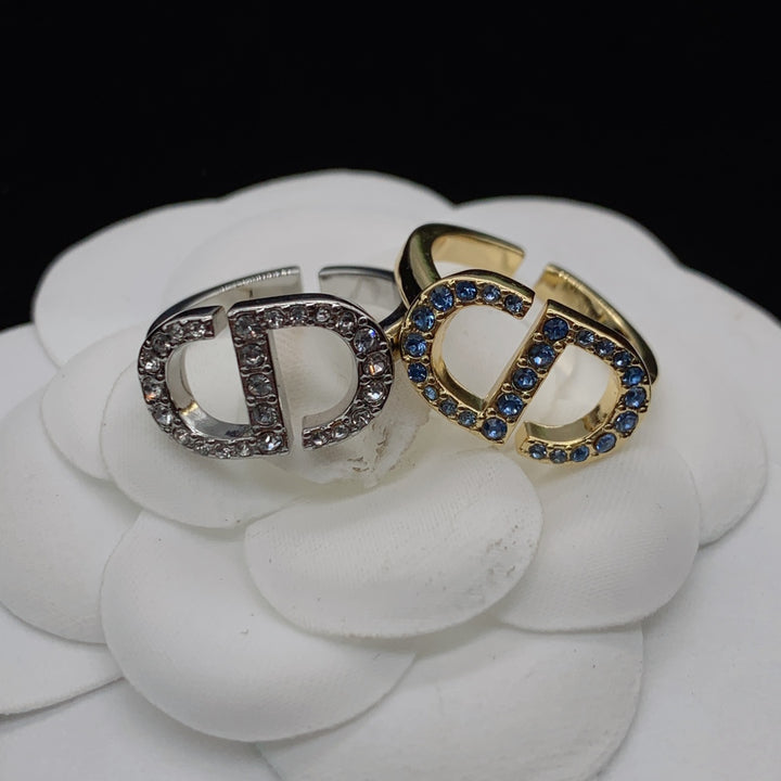 fashion CD rhinestone open ring