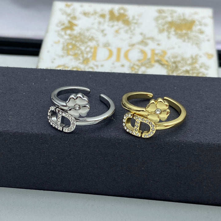 Fashion CD Flower Ring