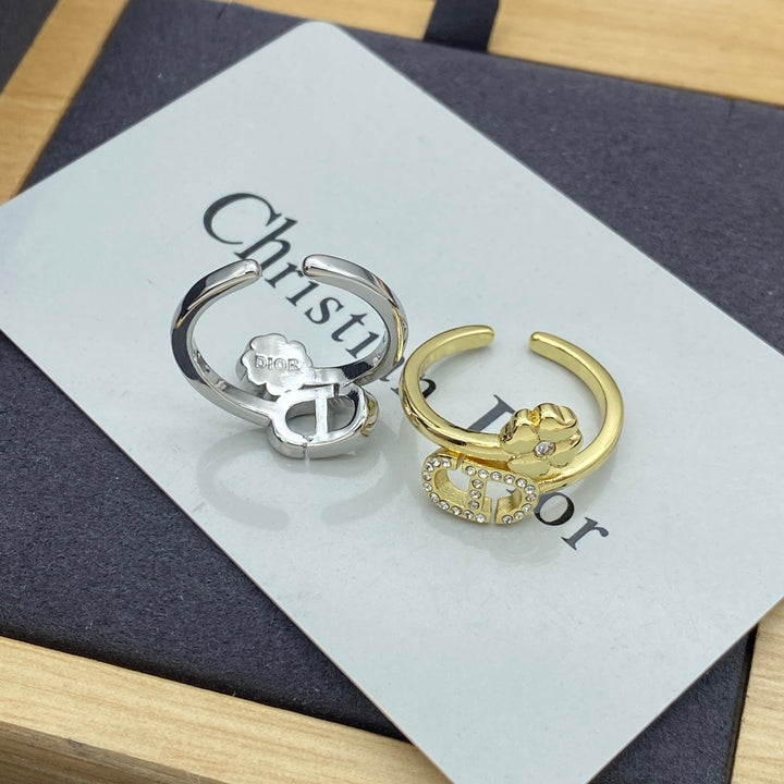 Fashion CD Flower Ring