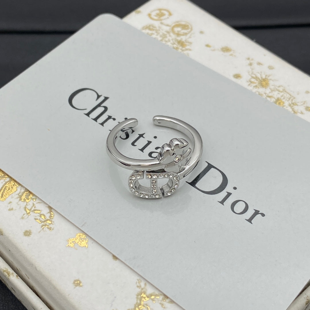 Fashion CD Flower Ring