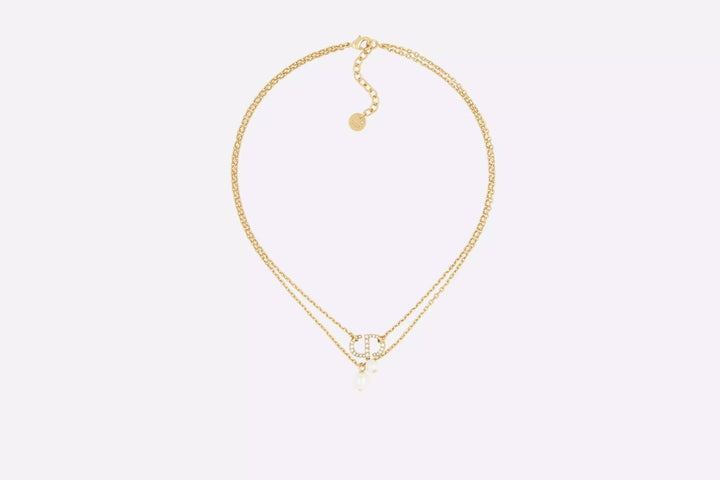 Luxury CD Double Layer Necklace