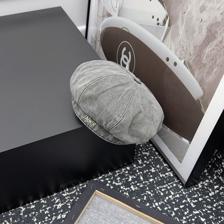 Classic Denim Beret