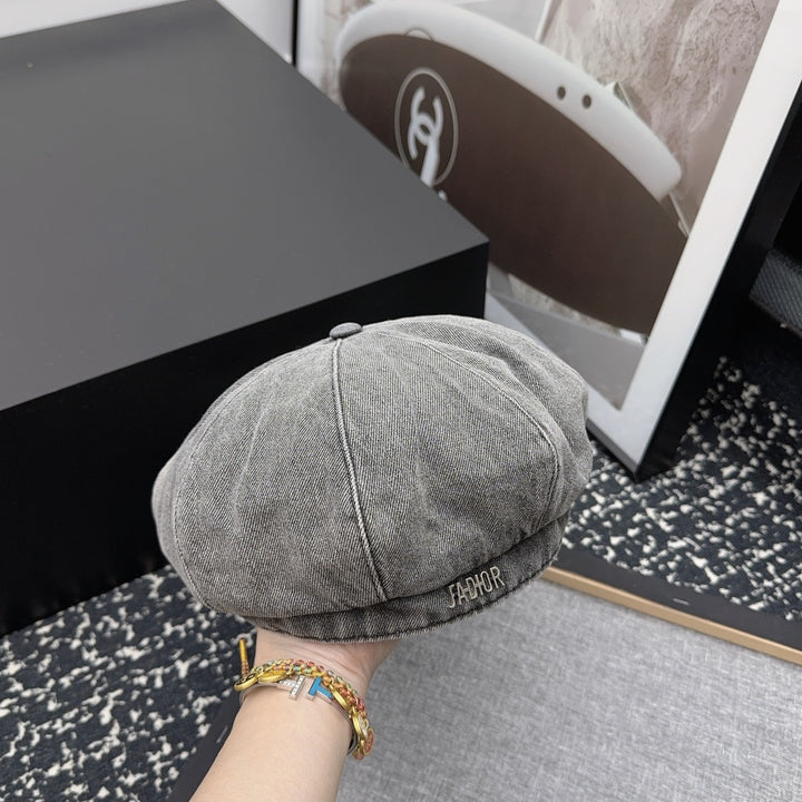 Classic Denim Beret