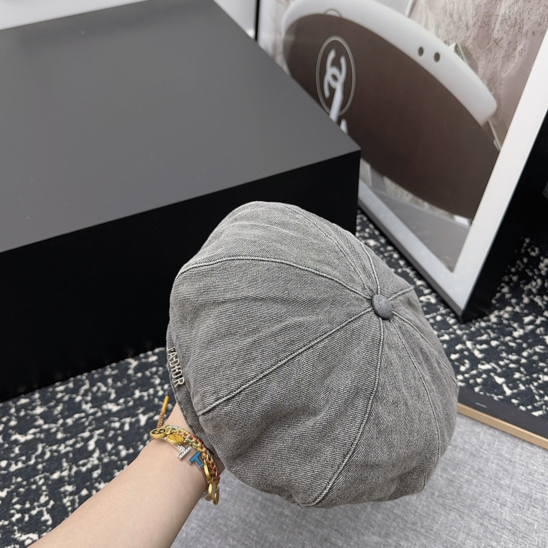 Classic Denim Beret