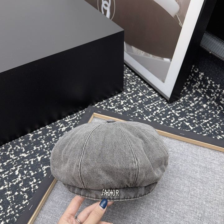 Classic Denim Beret