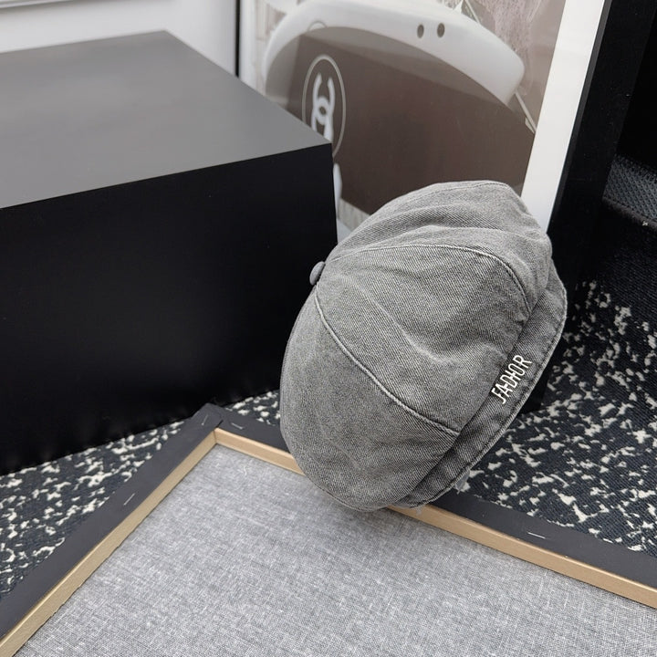 Classic Denim Beret
