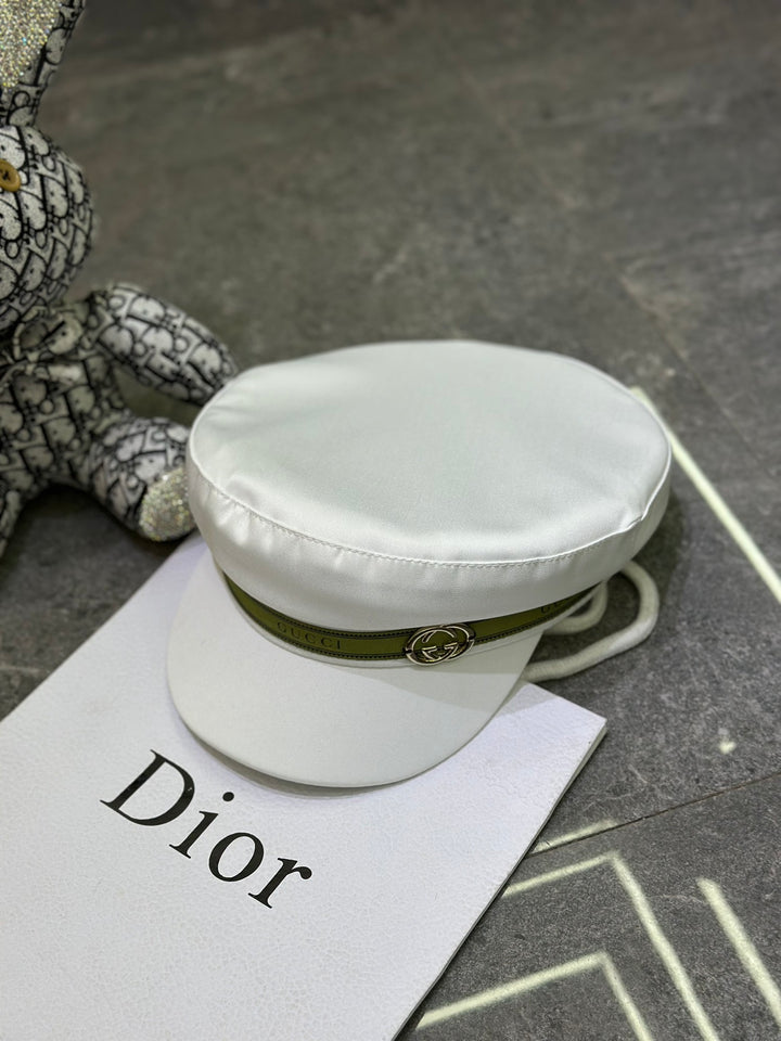 3 colors GG silk military hat
