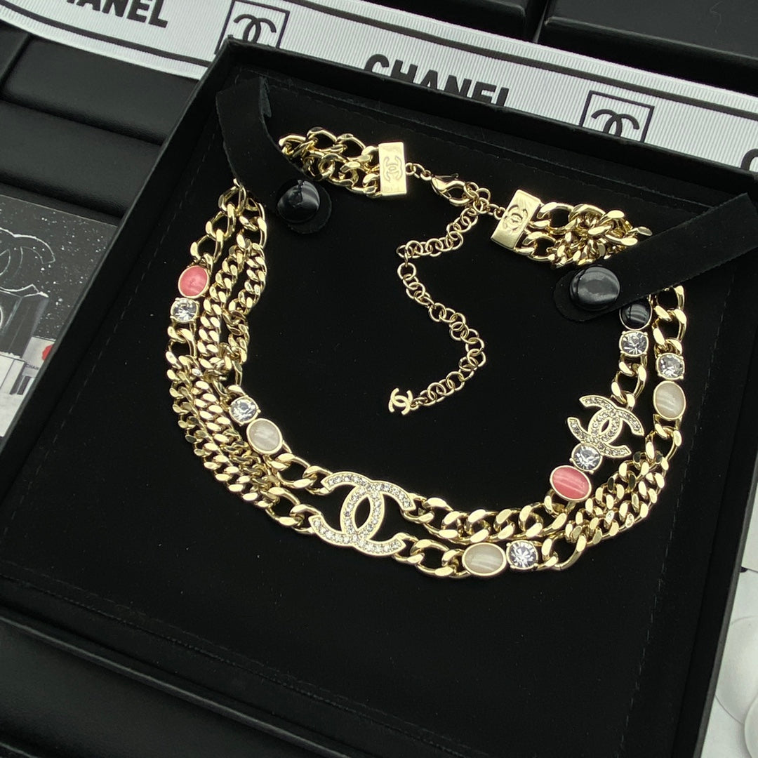 Luxury Multi-Element Combination Necklace