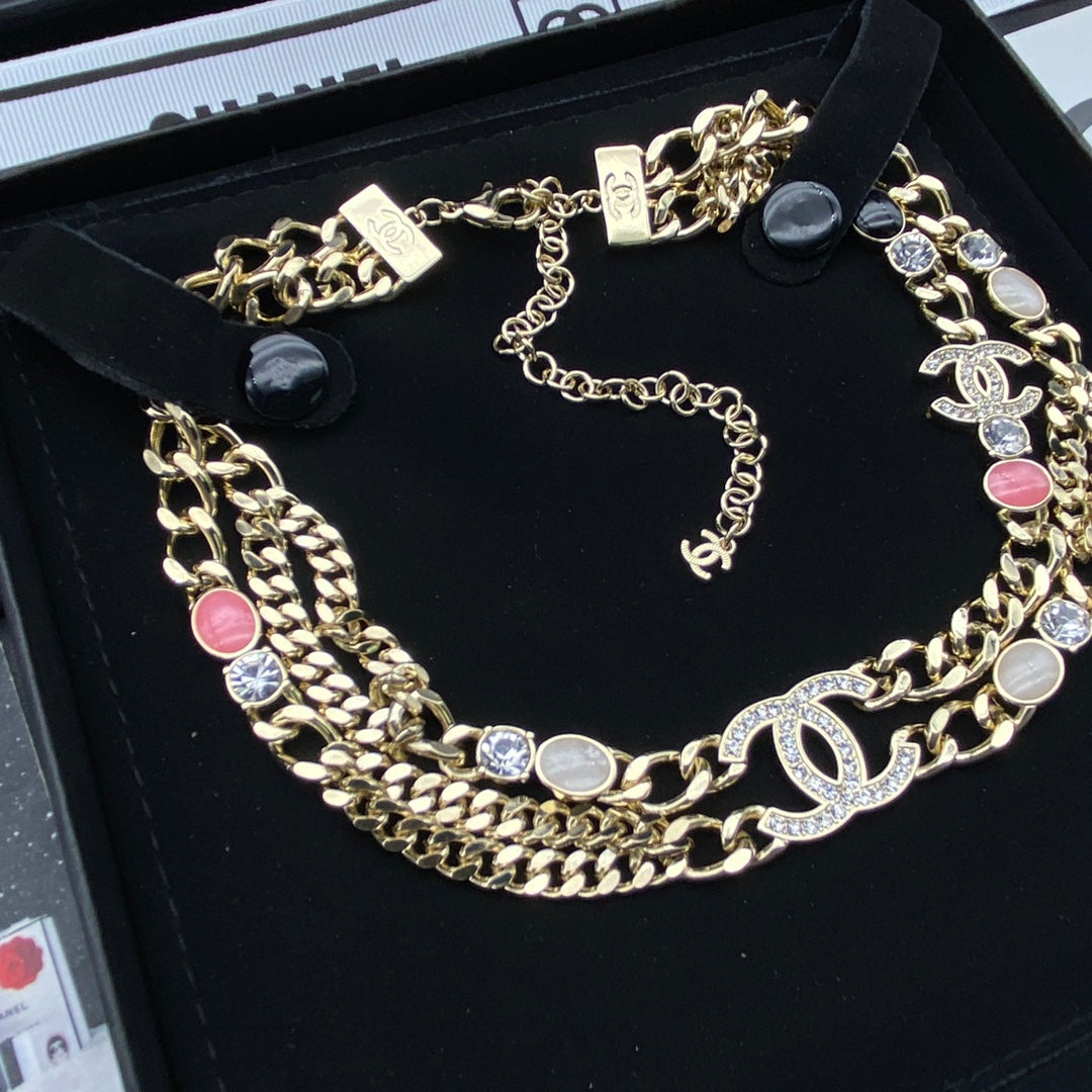 Luxury Multi-Element Combination Necklace