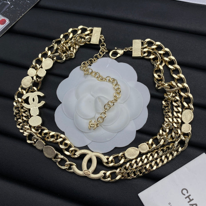 Luxury Multi-Element Combination Necklace