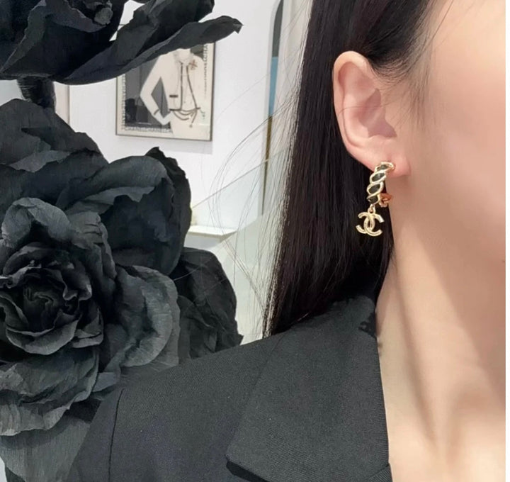 Fashion CD Pearl Earrings