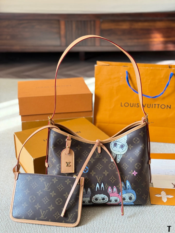 Deluxe Clover Print Tote Bag