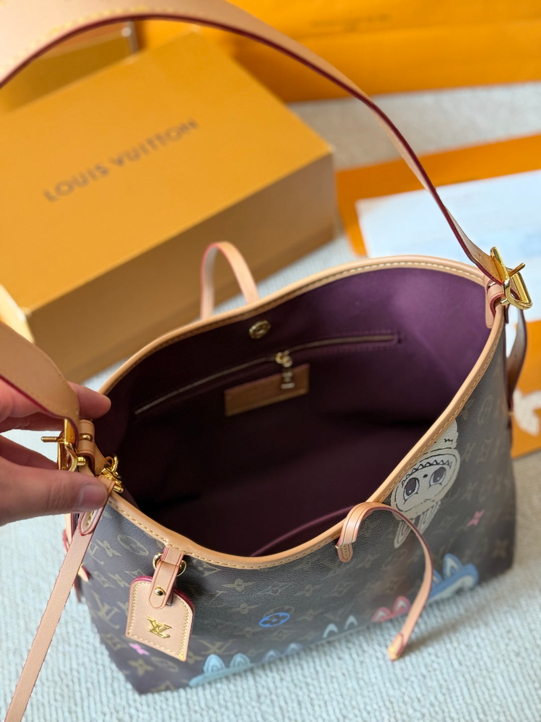 Deluxe Clover Print Tote Bag