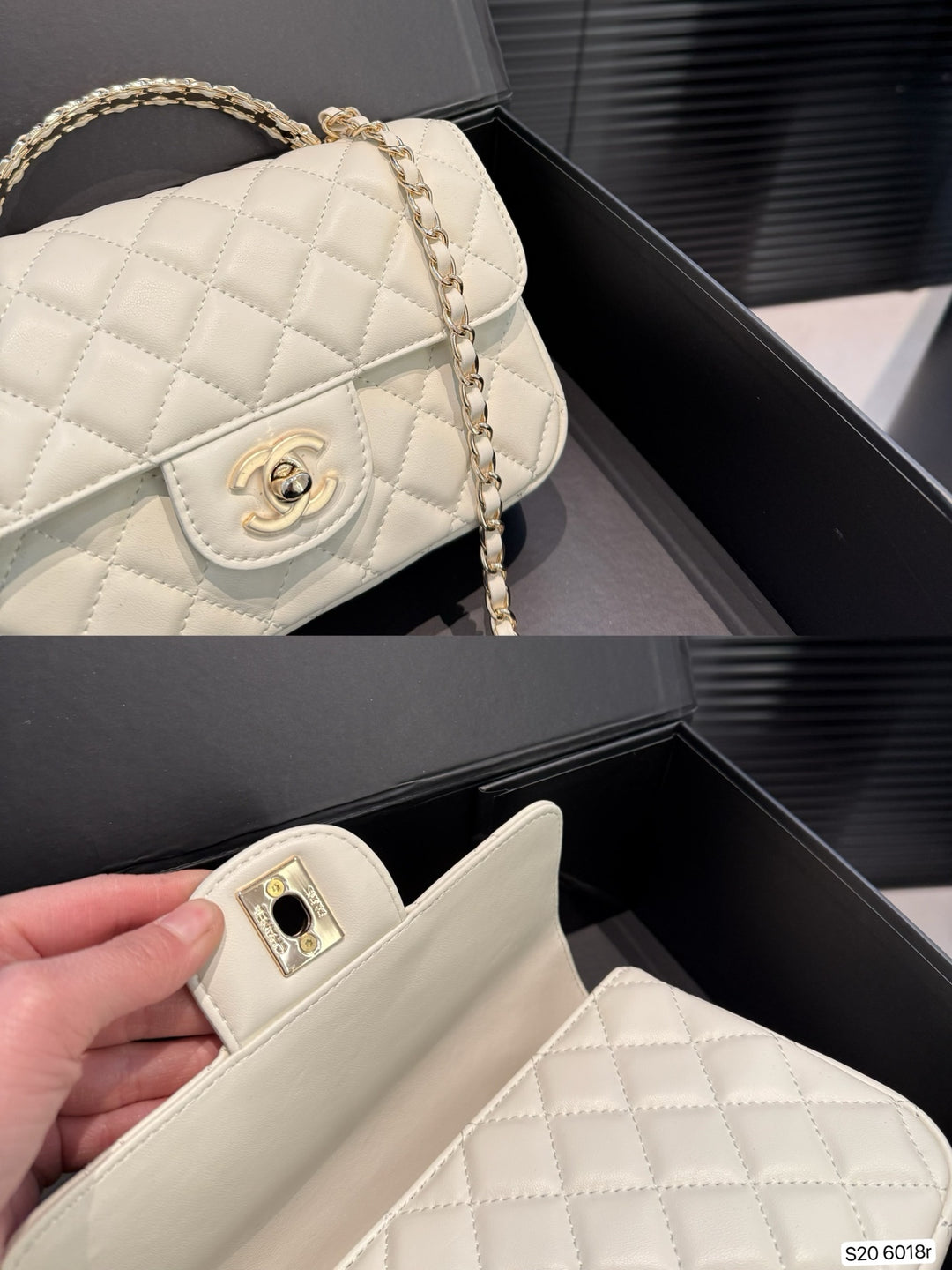 Deluxe Diamond Handle Tote