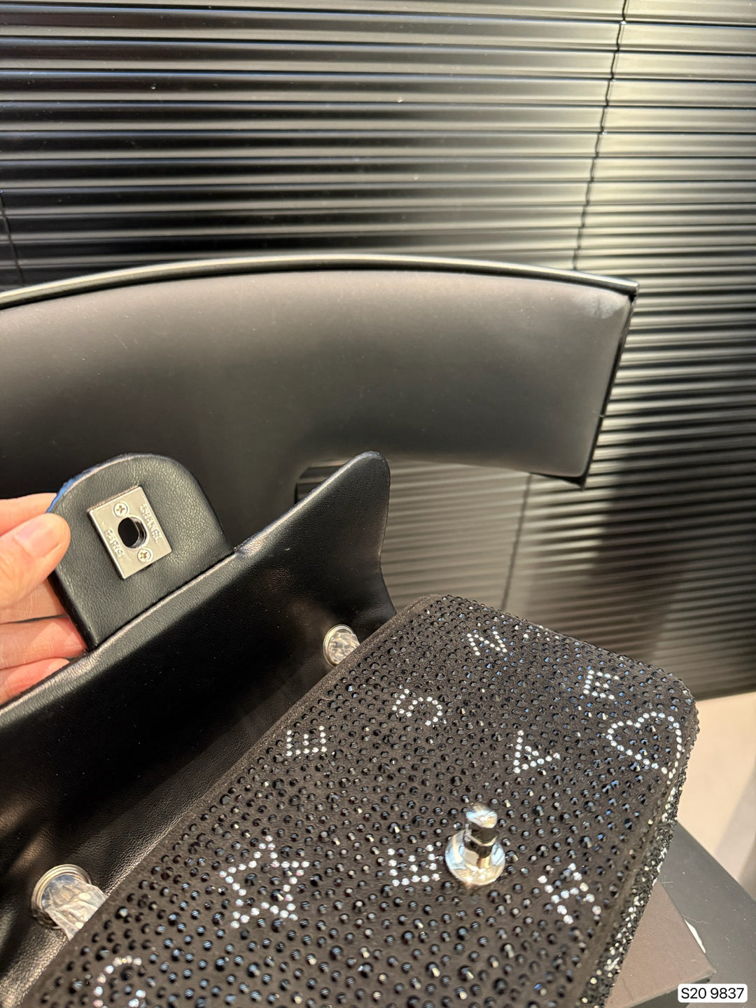 Deluxe CC Flap Bag with Diamonds