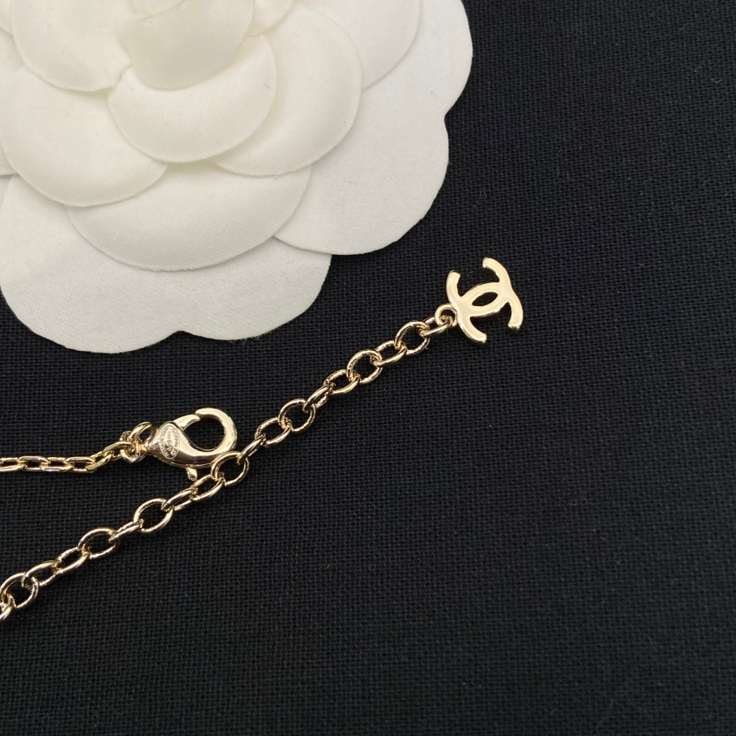 New perfume bottle tassel necklace