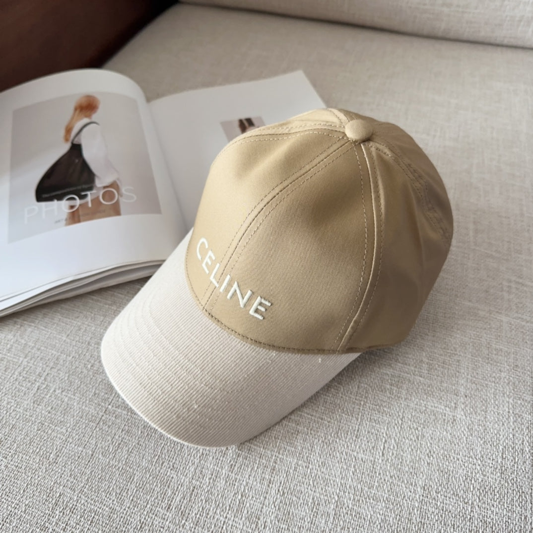 Fashion letter embroidery duck tongue cap