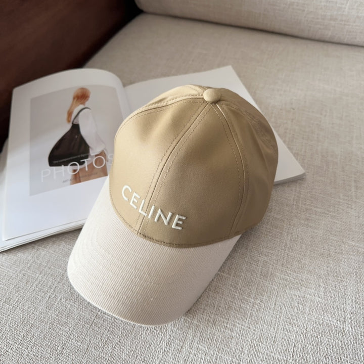 Fashion letter embroidery duck tongue cap