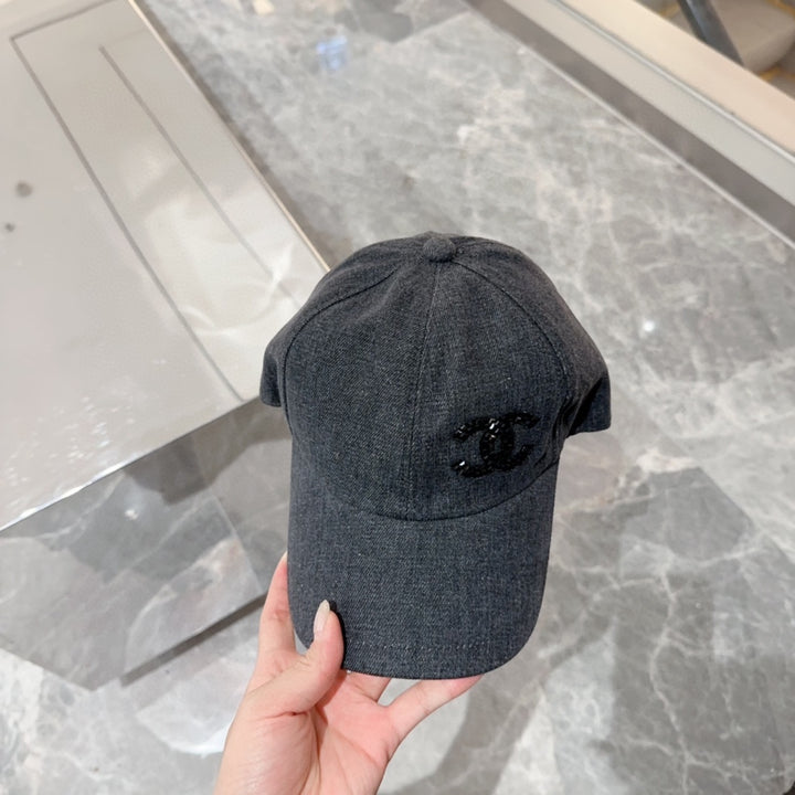 Luxury CC Diamond Baseball Cap