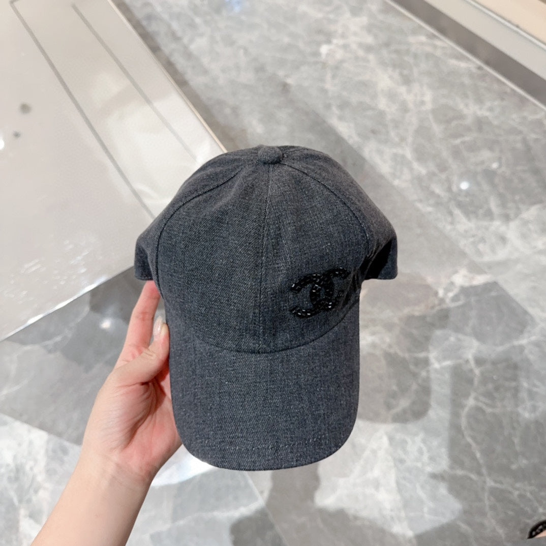 Luxury CC Diamond Baseball Cap