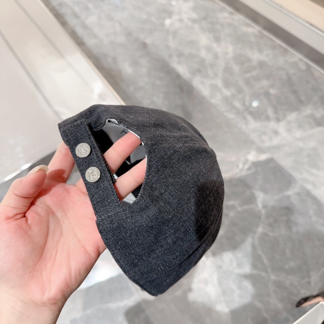 Luxury CC Diamond Baseball Cap