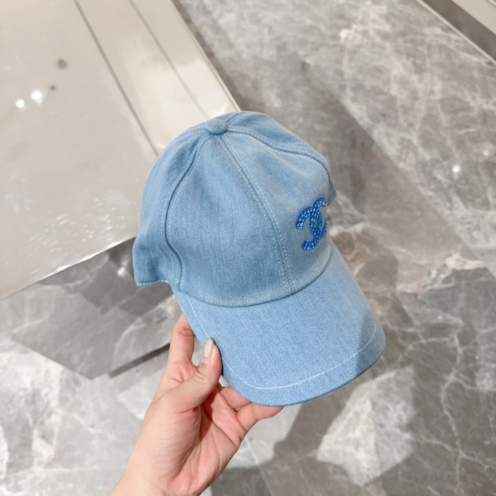 Luxury CC Diamond Baseball Cap