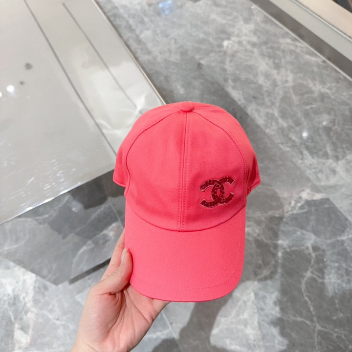 Luxury CC Diamond Baseball Cap