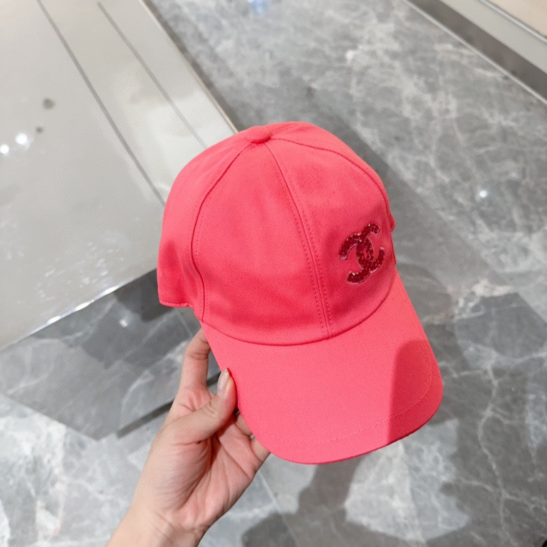 Luxury CC Diamond Baseball Cap